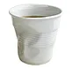 disposable cup inspired ceramic mug